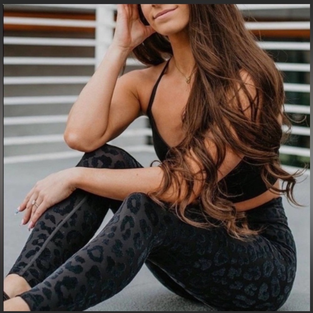 Balance Athletic Lux Pant Leopard Textured leggings